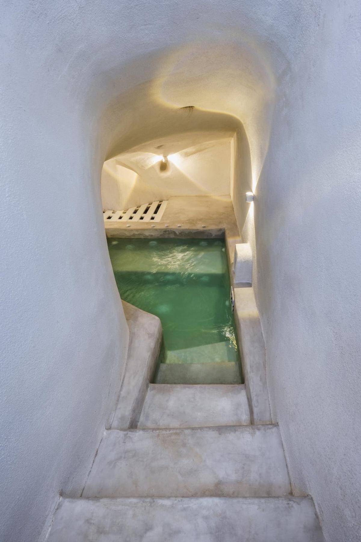 Willa Gilbert'S Cave With Cave Jacuzzi Megalochori  Zewnętrze zdjęcie